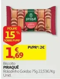 Auchan Biscoito Piraquê promoção