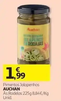 Auchan Pimentos Jalapenhos Auchan promoção