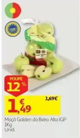 Auchan Maçã Golden da Beira Alta IGP promoção