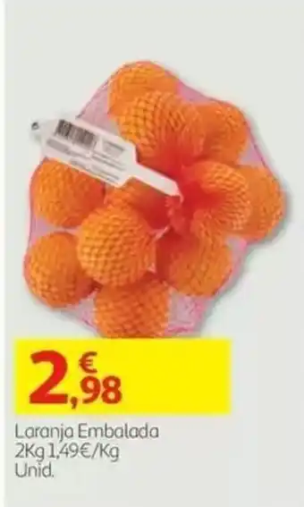 Auchan Laranja Embalada promoção