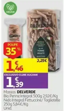 Auchan Massas delverde promoção