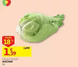 Auchan Couve Coração Auchan promoção