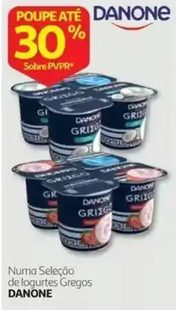 Auchan logurtes gregos danone promoção