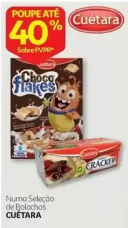 Auchan Choco flakes Cuétara promoção