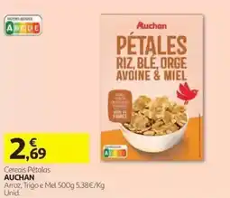Auchan Cereais Pétalos Auchan promoção