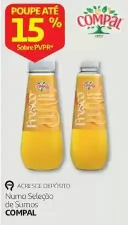 Auchan Sumos compal promoção