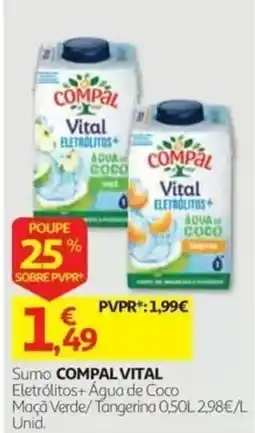 Auchan Sumo compal vital promoção
