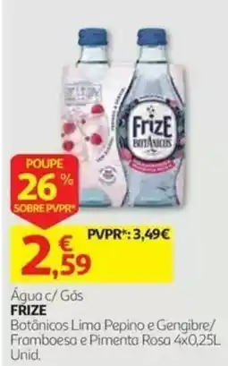 Auchan Água c/ Gás Frize Botânicos promoção