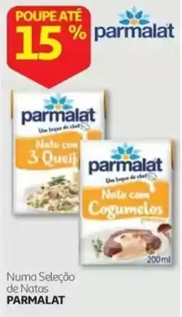 Auchan Nata com cogumelos parmalat promoção