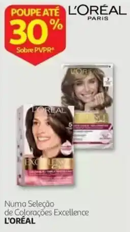 Auchan Colorações Excellence L'Oréal promoção