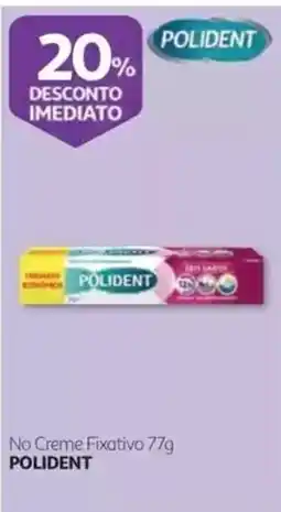 Auchan No Creme Fixativo Polident promoção