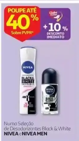 Auchan Nivea desodorantes black & white promoção