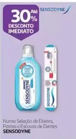 Auchan Numa Seleção de Elixires, Pastas e Escovas de Dentes SENSODYNE promoção