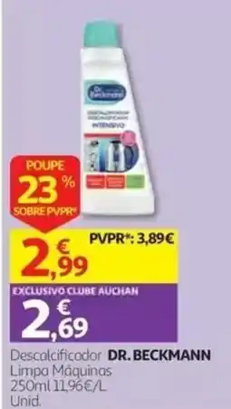 Auchan descalcificador dr. beckmann promoção