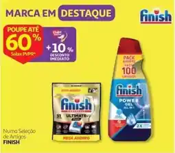 Auchan Finish power gel all in 1 promoção