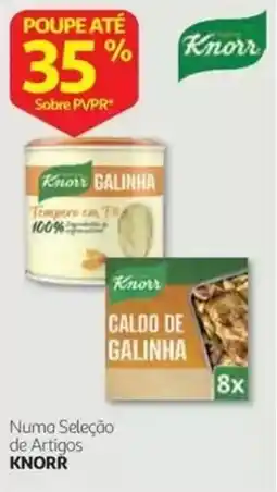 Auchan Knorr caldo de galinha promoção