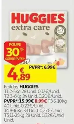 Auchan Fraldas huggies promoção