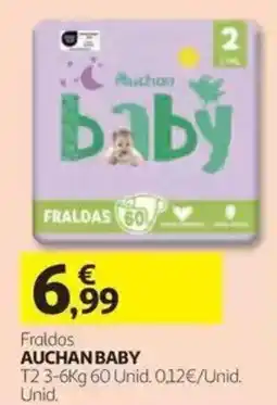 Auchan Fraldas auchan baby promoção