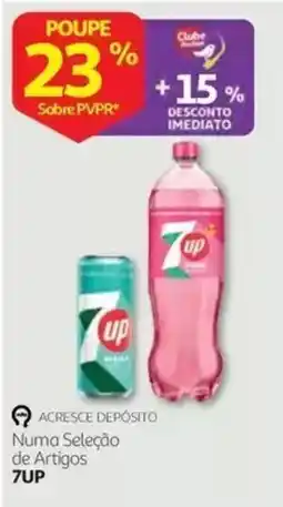Auchan Numa Seleção de Artigos 7UP promoção