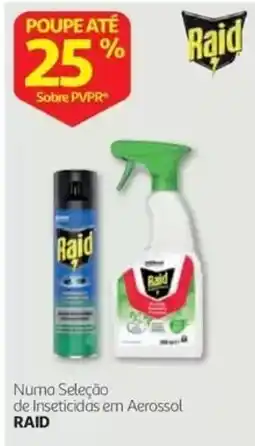 Auchan inseticidas em aerossol raid promoção
