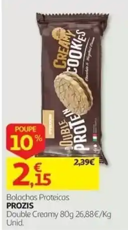 Auchan Bolachas Proteicas Prozis promoção