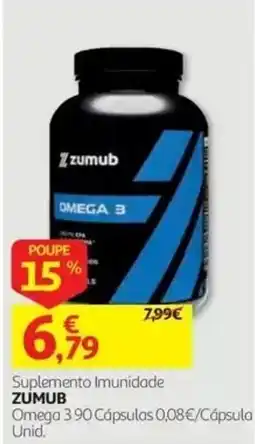 Auchan Zumub Omega 3 promoção