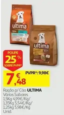 Auchan Ração p/Cão ultima promoção