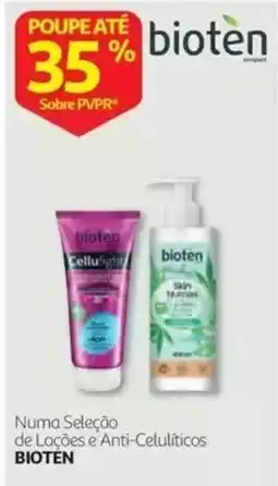 Auchan loções e anti-celulíticos bioten promoção