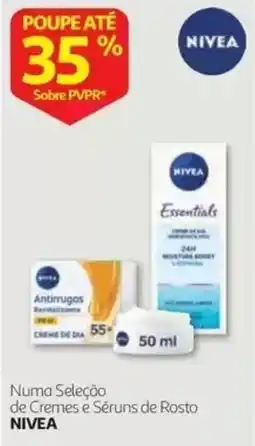 Auchan Cremes e Séruns de Rosto NIVEA promoção