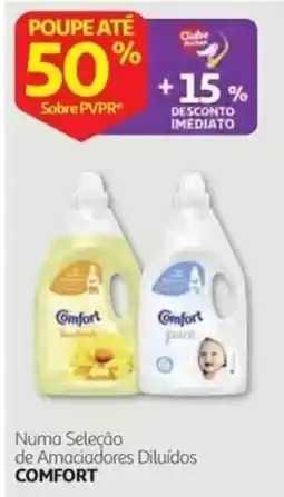 Auchan Numa Seleção de Amaciadores Diluídos Comfort promoção