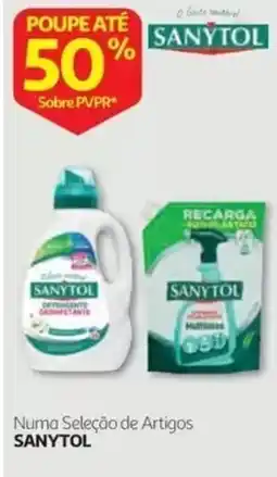 Auchan Detergente desinfetante sanytol promoção