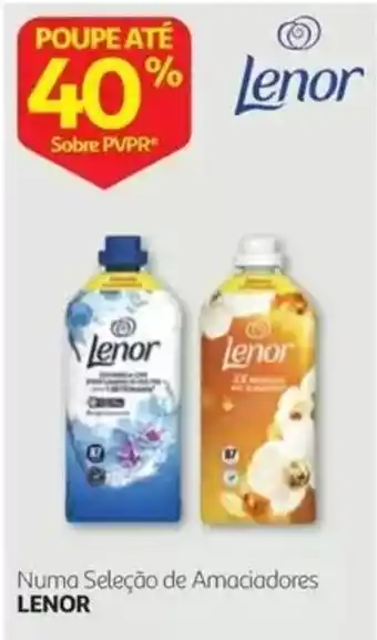 Auchan Numa Seleção de Amaciadores Lenor promoção