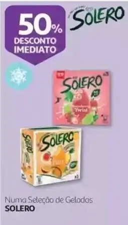 Auchan Numa Seleção de Gelados Solero promoção