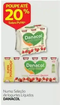 Auchan logurtes líquidos danacol promoção