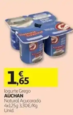 Auchan logurte grego auchan promoção