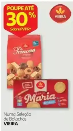 Auchan Numa Seleção de Bolachas Vieira promoção
