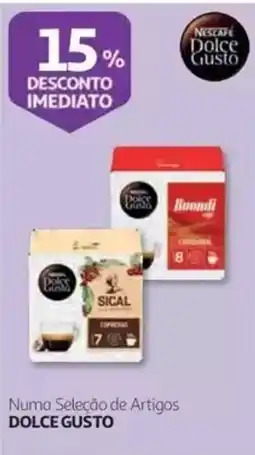 Auchan Numa Seleção de Artigos DOLCE GUSTO promoção