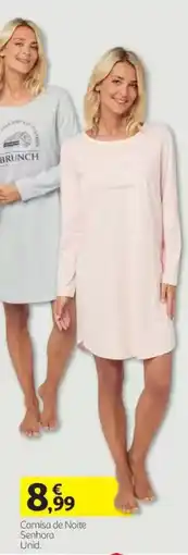 Auchan Camisa de Noite Senhora Unid. promoção