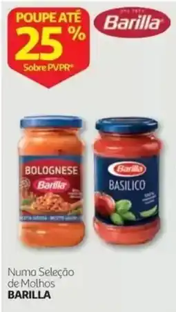 Auchan Numa Seleção de Molhos Barilla promoção