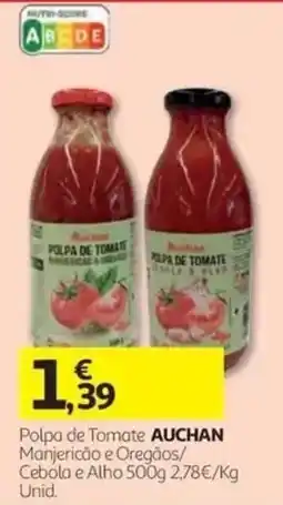 Auchan Polpa de Tomate Auchan promoção