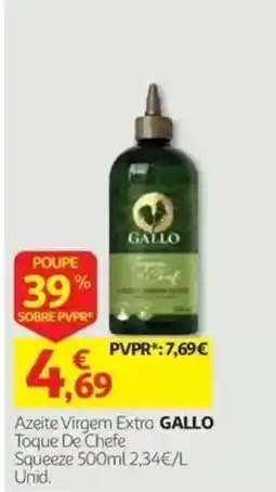 Auchan Azeite Virgem Extra Gallo promoção