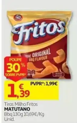 Auchan Fritos Tiras Milho Fritos promoção