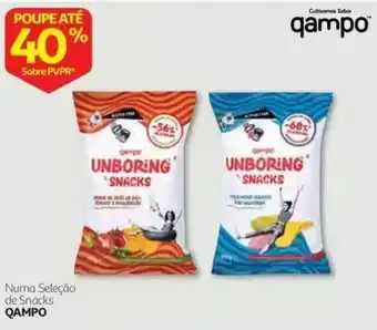 Auchan Unboring snacks qampo promoção