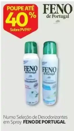 Auchan desodorantes em spray feno de portugal promoção