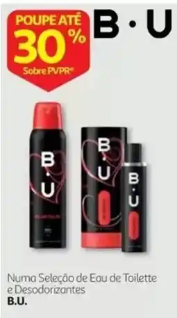 Auchan Eau de Toilette e Desodorizantes B.U. promoção
