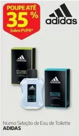 Auchan Numa Seleção de Eau de Toilette adidas promoção