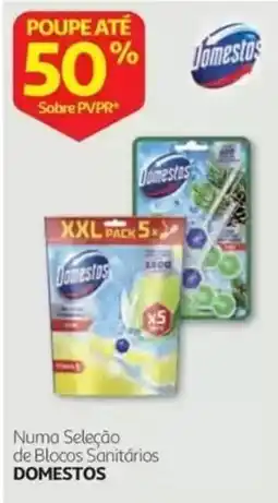 Auchan Blocos Sanitários Domestos promoção