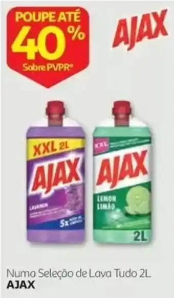 Auchan lava tudo ajax promoção