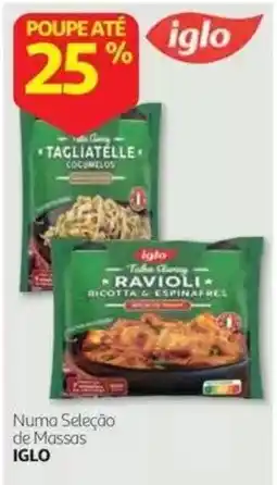 Auchan Tagliatelle cogumelos iglo promoção