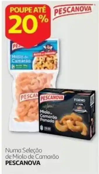 Auchan miolo de camarão pescanova promoção